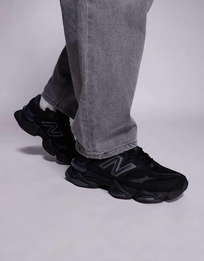 New Balance New Balance 9060 unisex trainers in black - Running