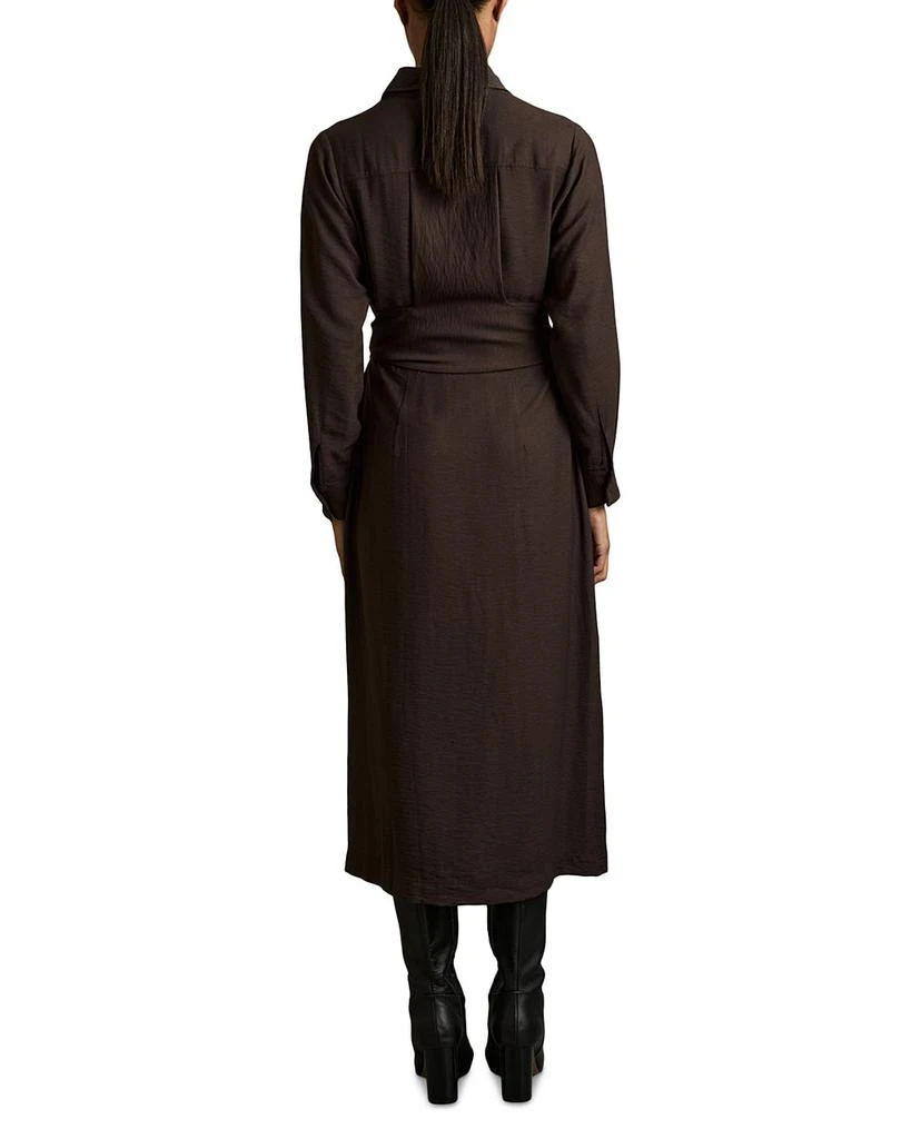 REISS Mabel Long Sleeve Midi Dress 2