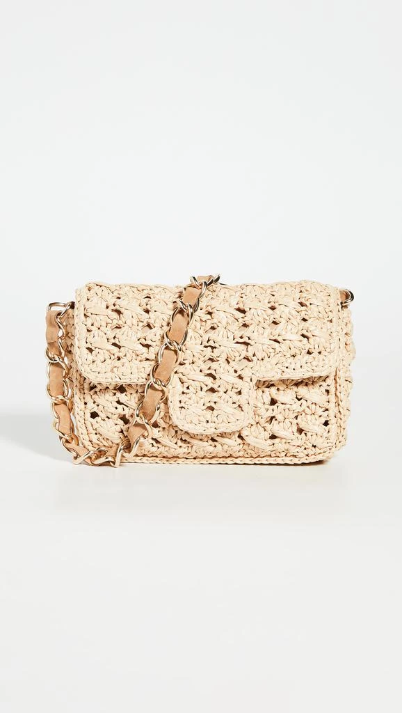 Caterina Bertini Woven Shoulder Bag 1