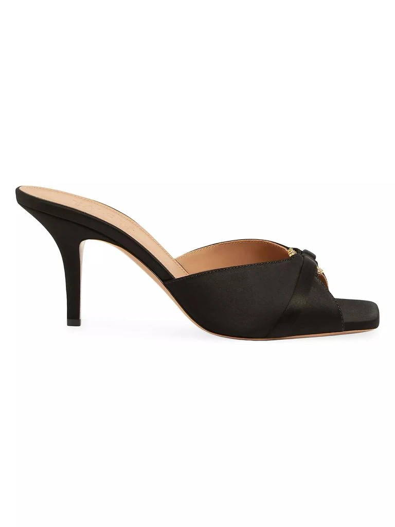 Malone Souliers Patricia 70MM Satin Heeled Sandals 1