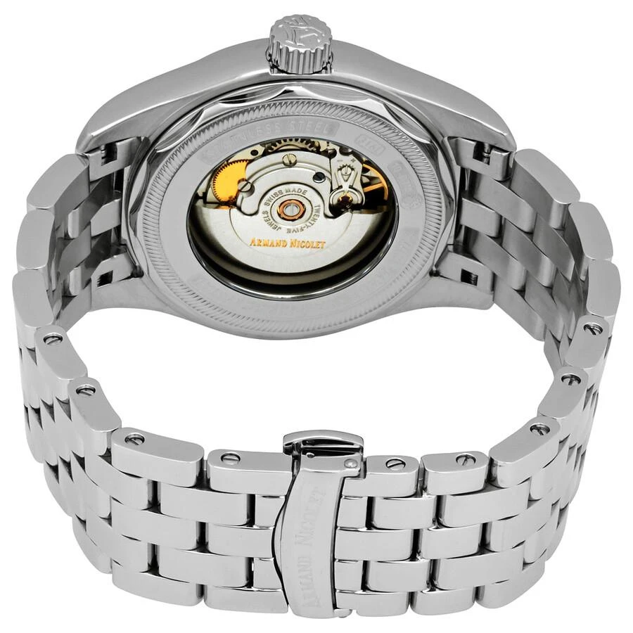 Armand Nicolet MH2 Automatic Black Dial Men's Watch A640A-NR-MA2640A 3