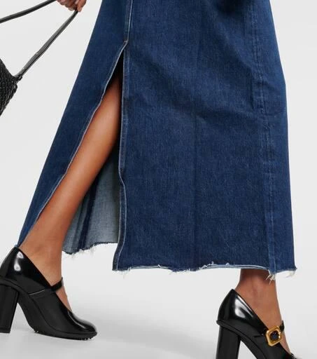 AGOLDE Hilla denim maxi skirt 5