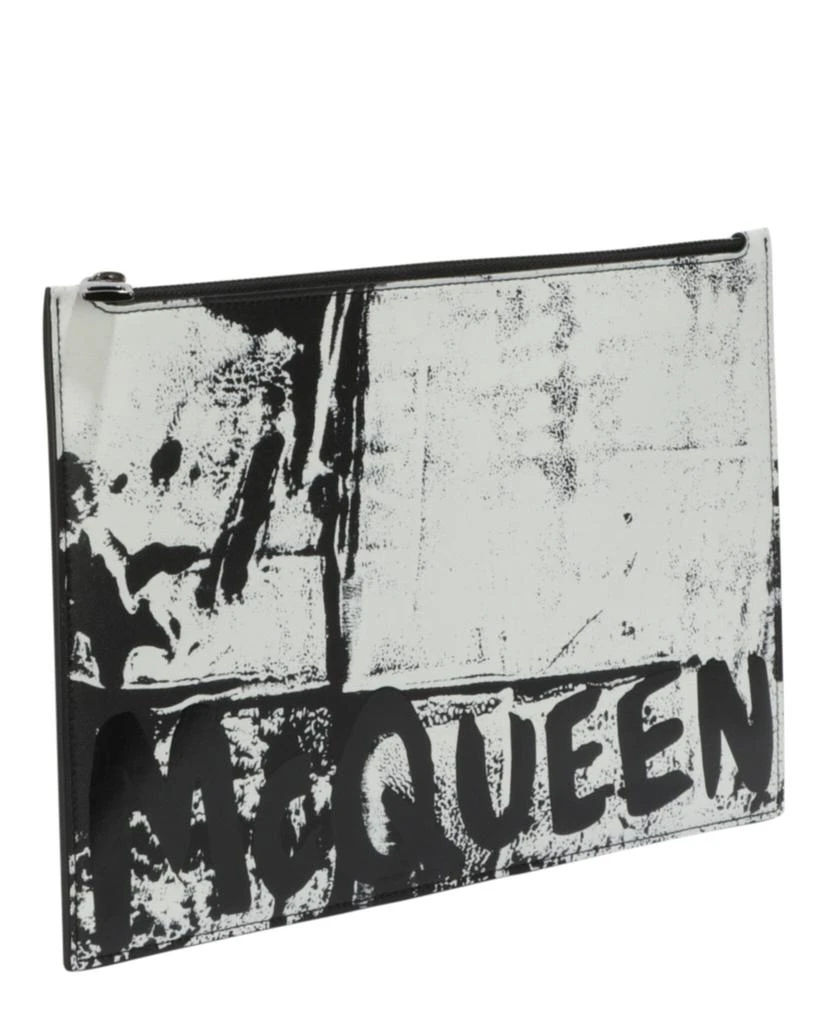 Alexander McQueen Graffiti Logo Pouch 2