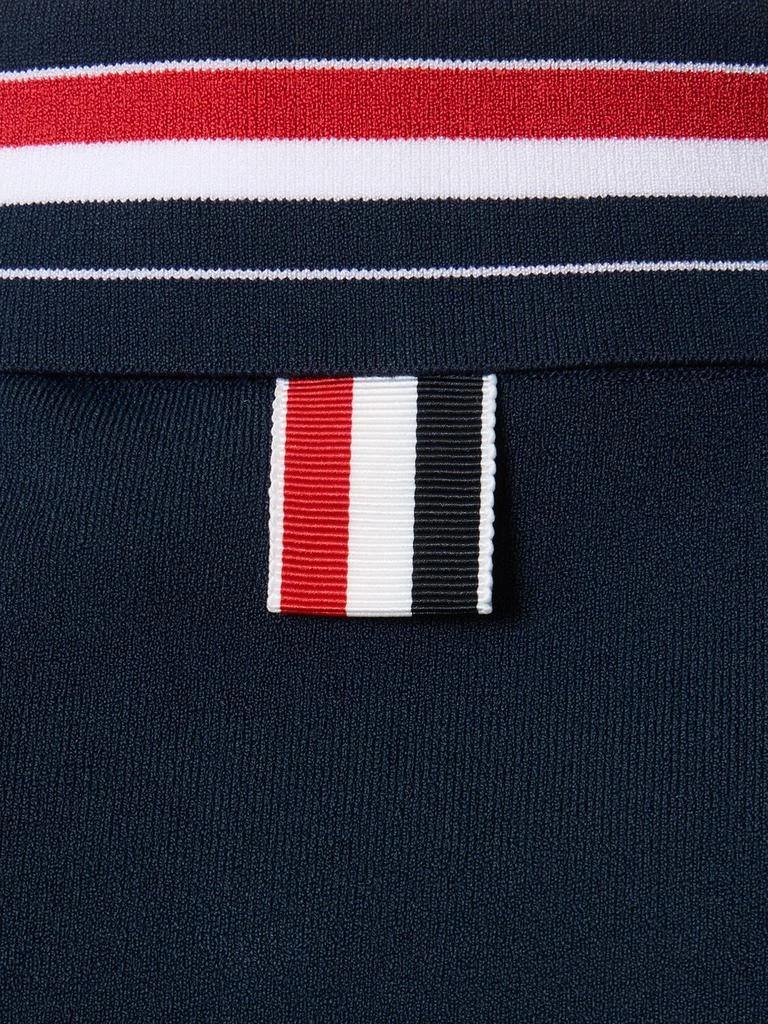 Thom Browne Viscose Blend Knit Mini Dress 4