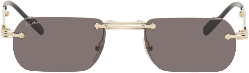 Cartier Gold 'Première de Cartier' Sunglasses 1