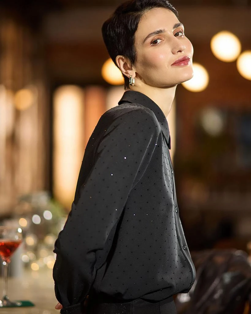 Lyssé Parker Embellished Shirt 7