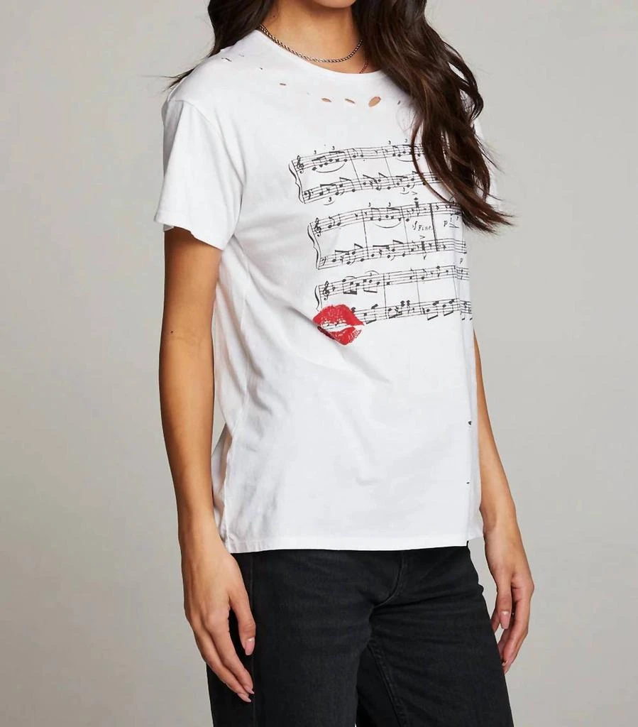 Chaser Chaser - Sheet Music Short Sleeve Tee 3