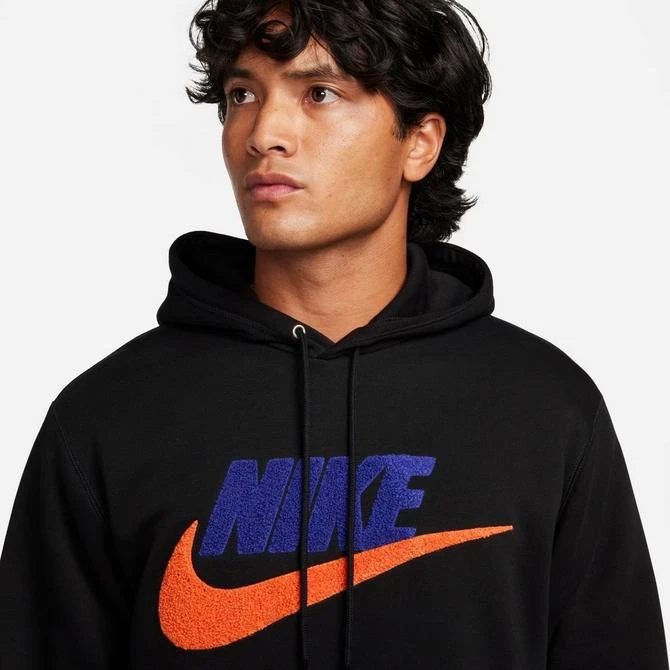 NIKE Men's Nike Club Fleece Chenille Futura Pullover Hoodie 7