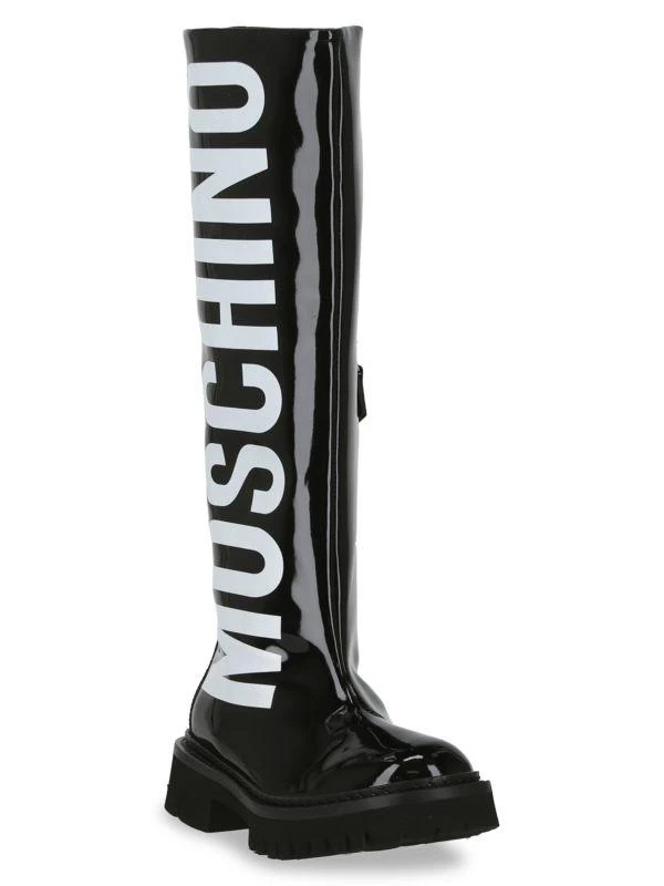 Moschino Logo Rain Boots 2