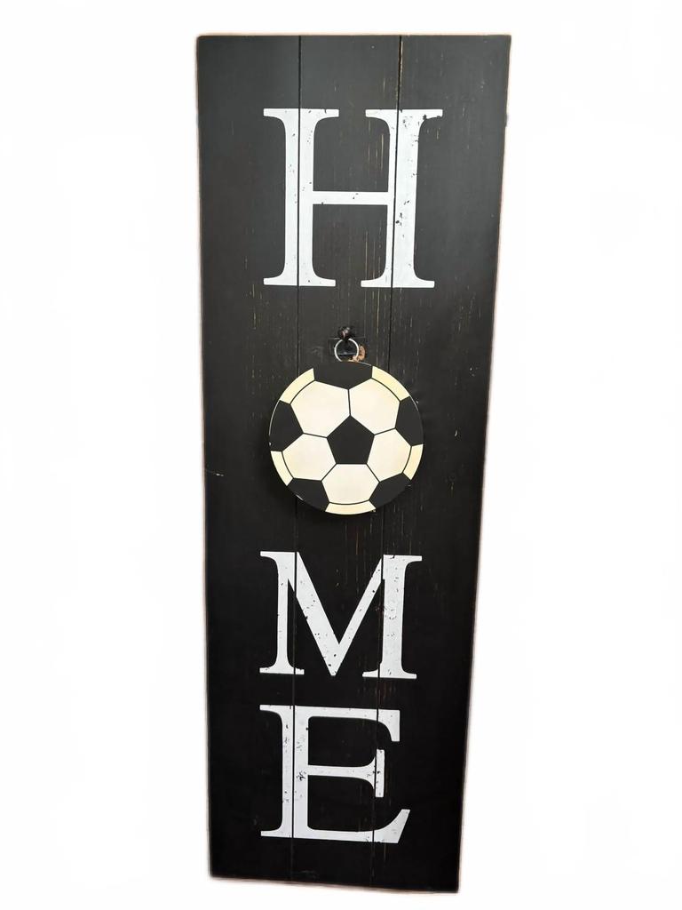 Round Top Soccer Ball Charm In Multi
