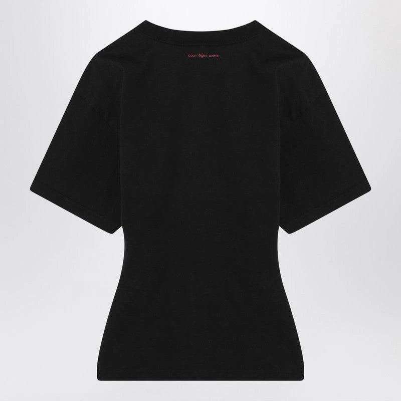 courreges Courrèges T-Shirt With Logo Print 2