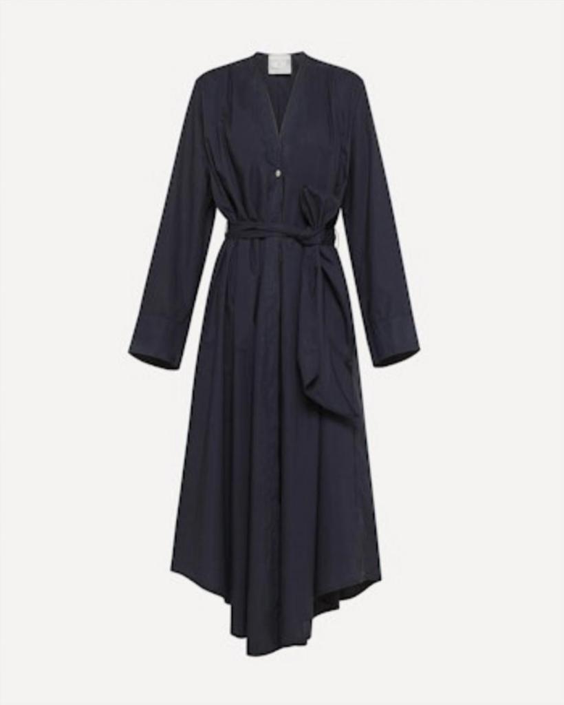 FORTE_FORTE Forte Forte - Women's Cotton Popline Crossover Dress