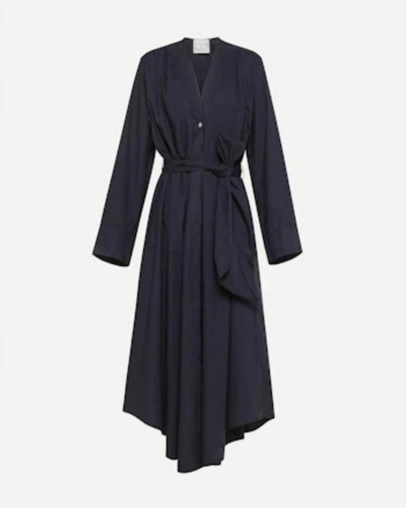 FORTE_FORTE Forte Forte - Women's Cotton Popline Crossover Dress 1