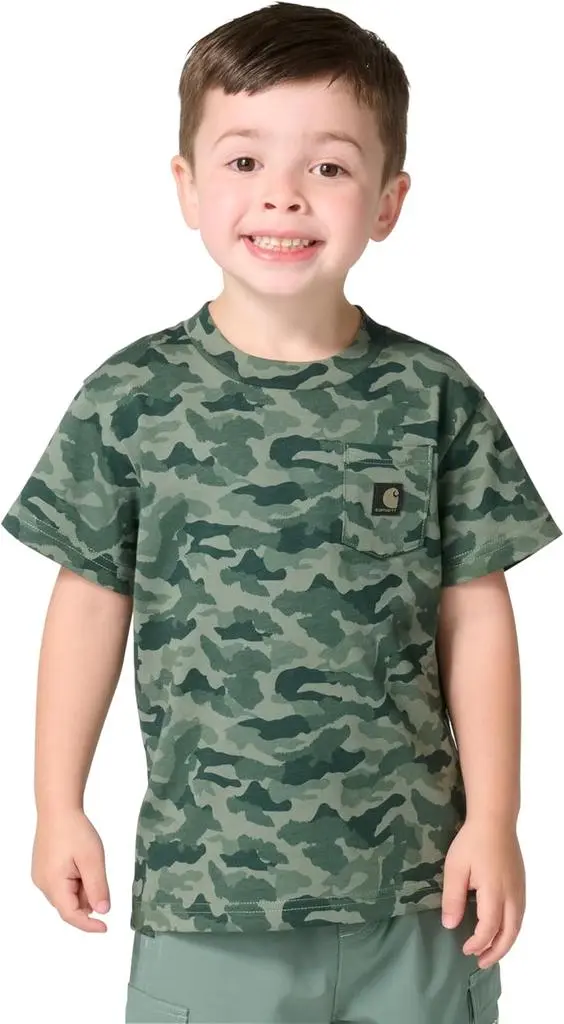Carhartt Carhartt Boys' Short Sleeve Camo Print T-Shirt