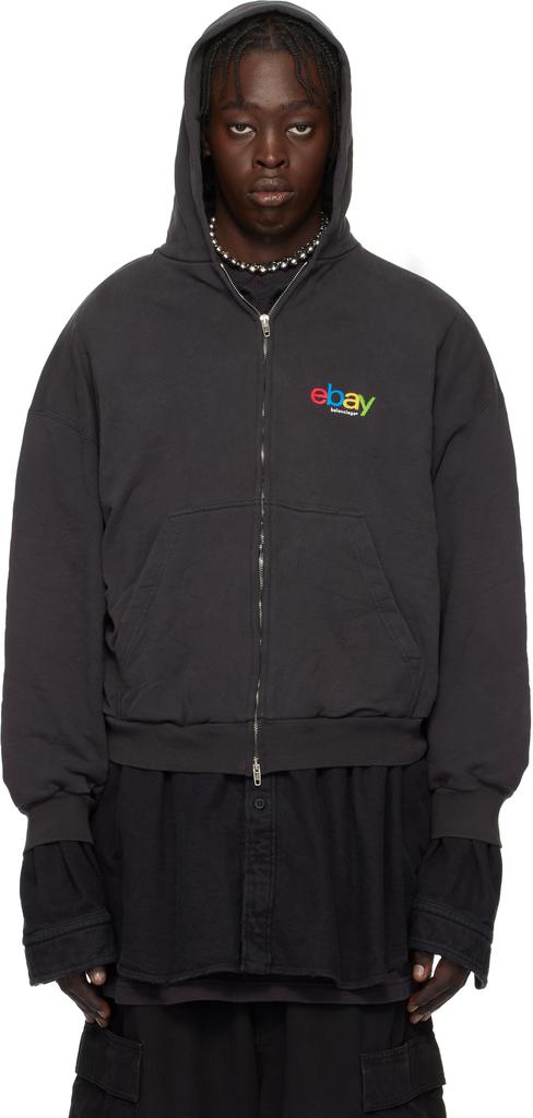 BALENCIAGA｜HOOD/ZIP-UP (767877 TQVN6 3569) 0400023066920_DIRTYWHITE?wid=