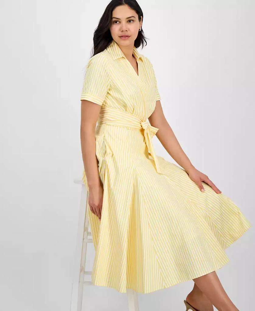 green emerald velvet dress Tahari Yellow Sleeveless Dress Size 10 main image 0