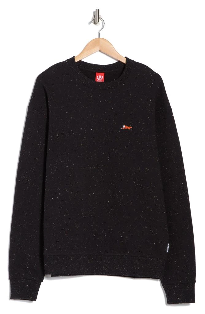 Icecream Speckled Cotton French Terry Sweatshirt 3