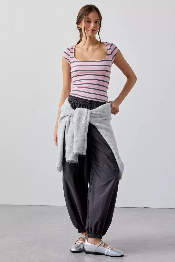 Out From Under Out From Under On The Move Kai Baggy Nylon Track Pant 2