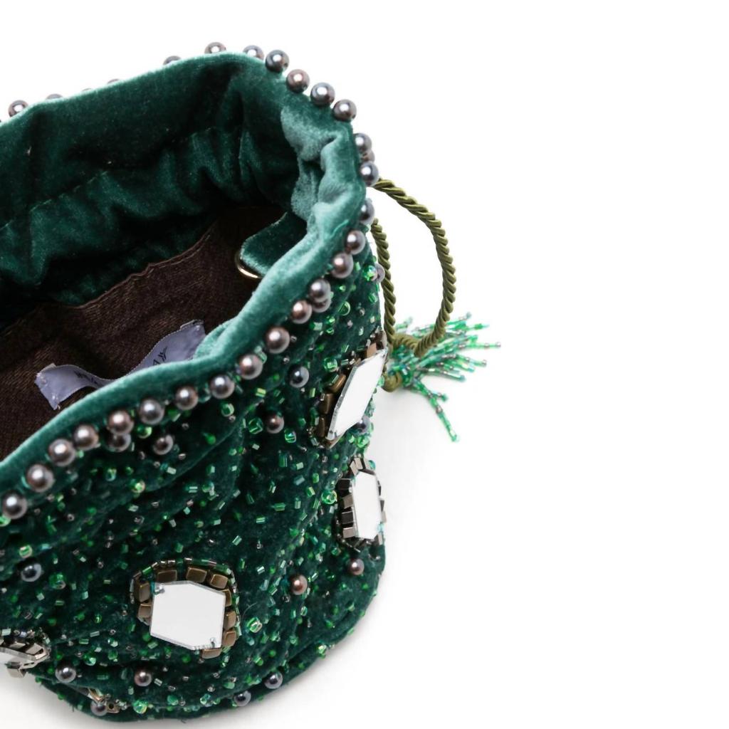 Nannacay Women's Mimi Crossbody Bucket Bag In Green