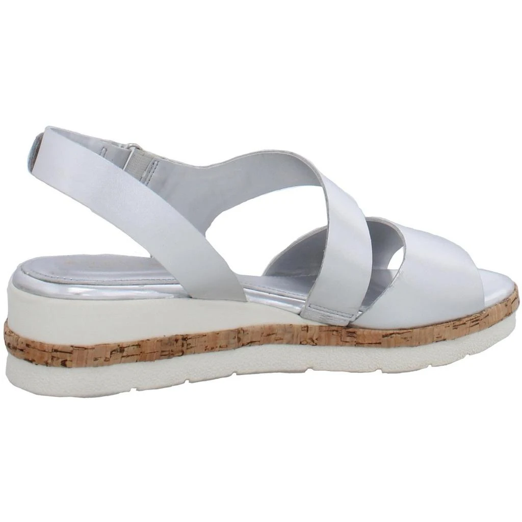 Evolve by Easy Spirit Kea Womens Leather Wedge Sandals 2