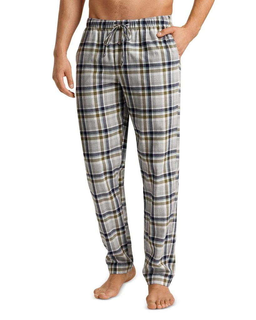 Hanro Cozy Comfort Check Print Pajama Pants 2