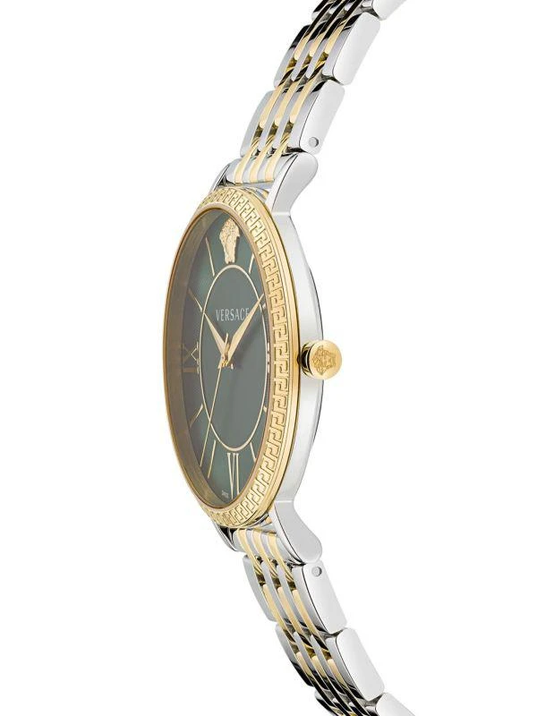 Versace V-Eternal Two-Tone Stainless Steel Bracelet Watch/42MM 3