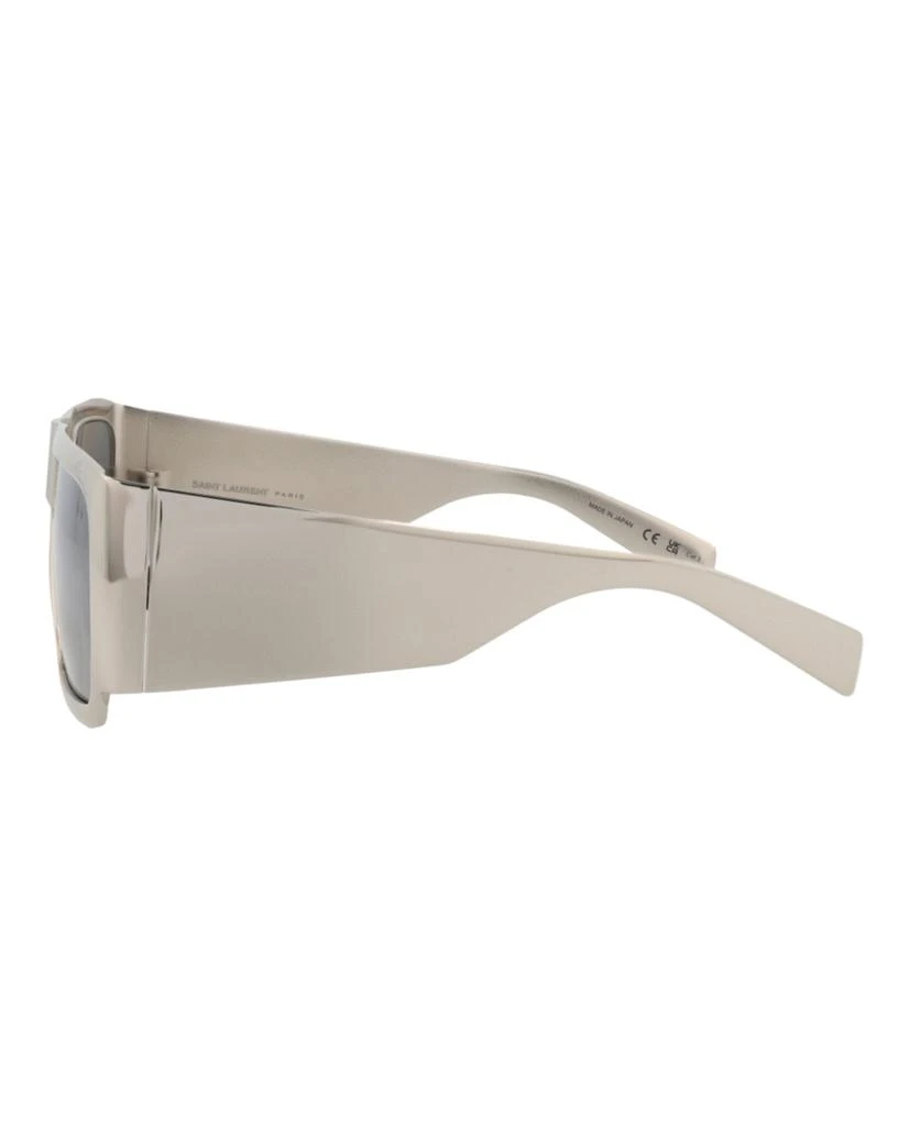 Yves Saint Laurent Square-Frame Metal Sunglasses 3