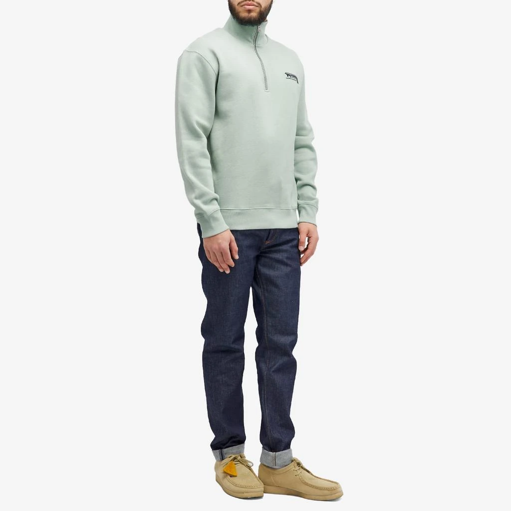 Maison Kitsune Maison Kitsuné Flash Fox Half Zip Sweat 4