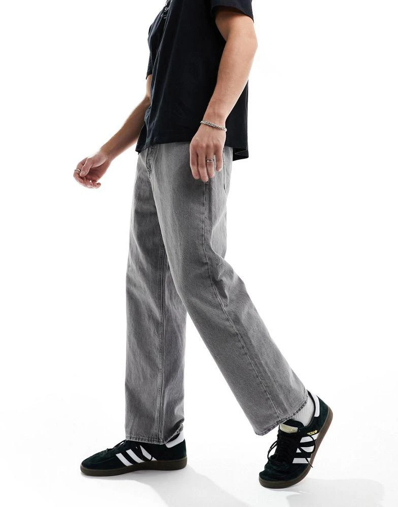 Jack & Jones Jack & Jones Alex baggy jeans in grey 3