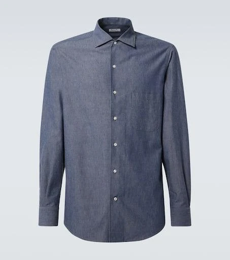 Loro Piana André chambray shirt 1
