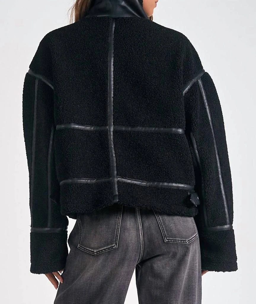 Elan Elan - Sherpa Bomber Jacket 2