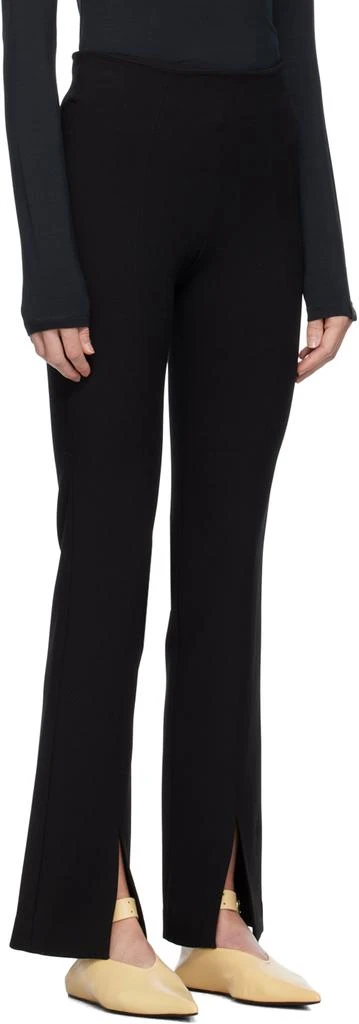 LVIR Black Slit Trousers 2