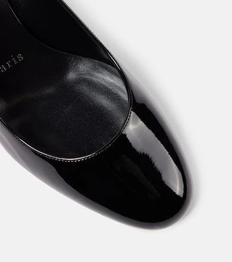 Christian Louboutin So Jane 55 patent leather slingback pumps 5