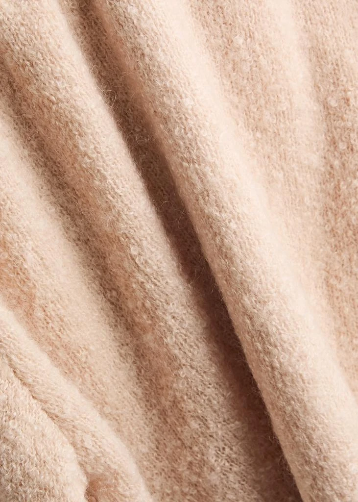 CRUSH CASHMERE Bob hooded bouclé mohair jumper 5