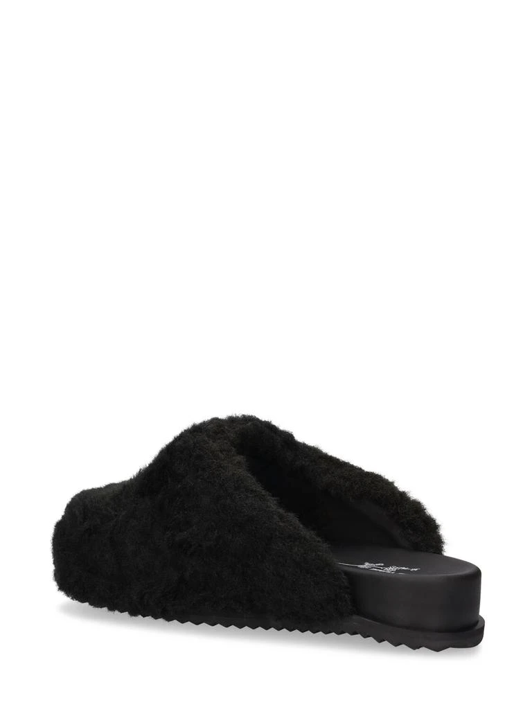 YUME YUME Plush & Leather Trucker Clogs 2