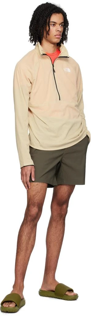 The North Face Khaki Never Stop Cush Slides 5