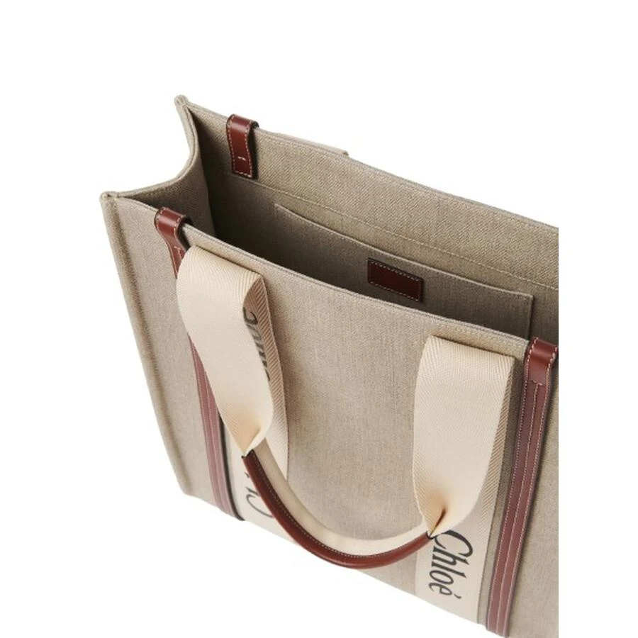 Chloé Woody Canvas Tote Bag 2