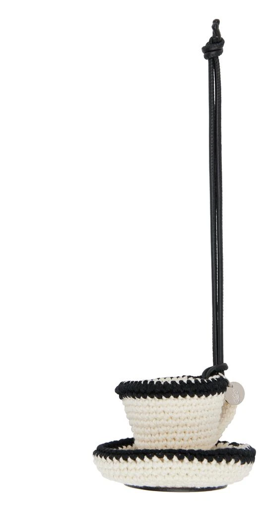 JW Anderson Off-White Teacup Charm Keychain