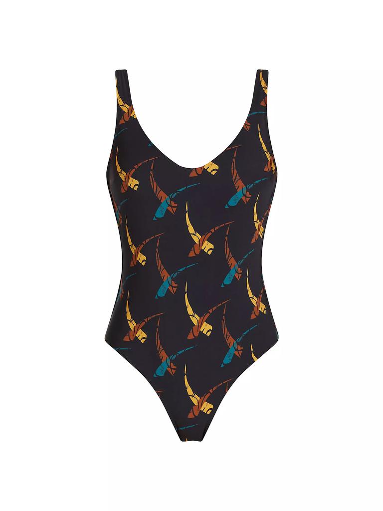 VALIMARE Verona Stamped One-Piece Swimsuit