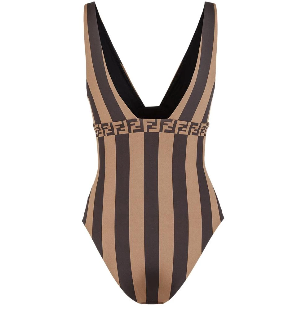 Fendi One-piece swimsuit with a deep round V neck 3