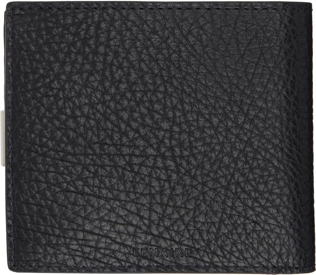 Lemaire Black Soft Tab Bifold Wallet 2