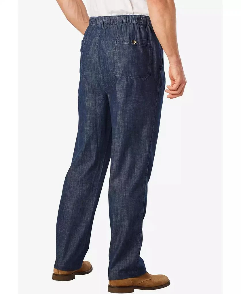 KingSize Tall Knockarounds Full-Elastic Waist Pleated Pants 2