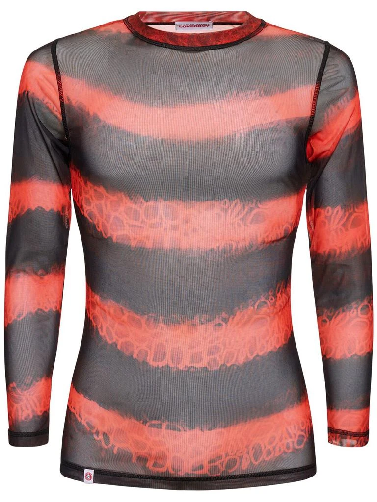 Charles Jeffrey Loverboy Lvr Exclusive Punk Powermesh Top 1