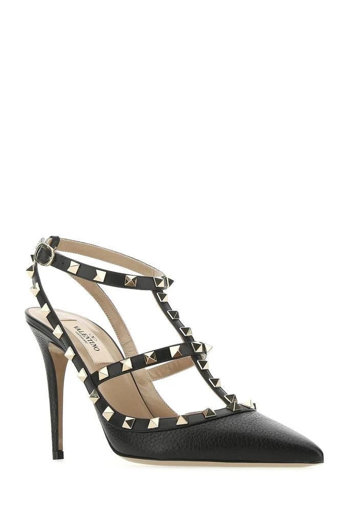 Valentino Black leather Rockstud pumps 1