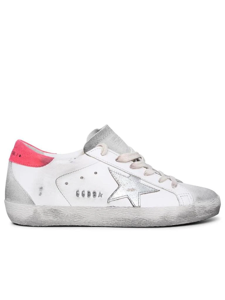 Golden Goose Golden Goose 'Super-Star Classic' White Leather Sneakers 1