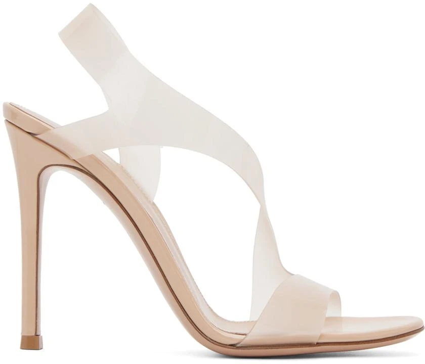 Gianvito Rossi Beige Metropolis Heeled Sandals 1