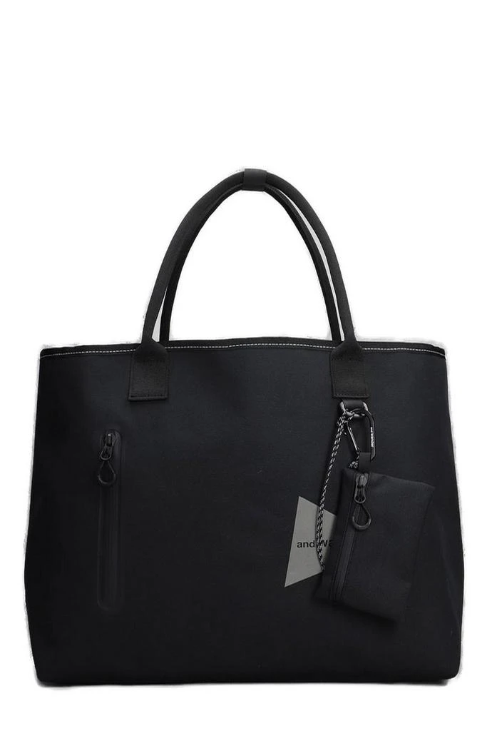 And Wander And Wander Logo Printed Tote Bag 1