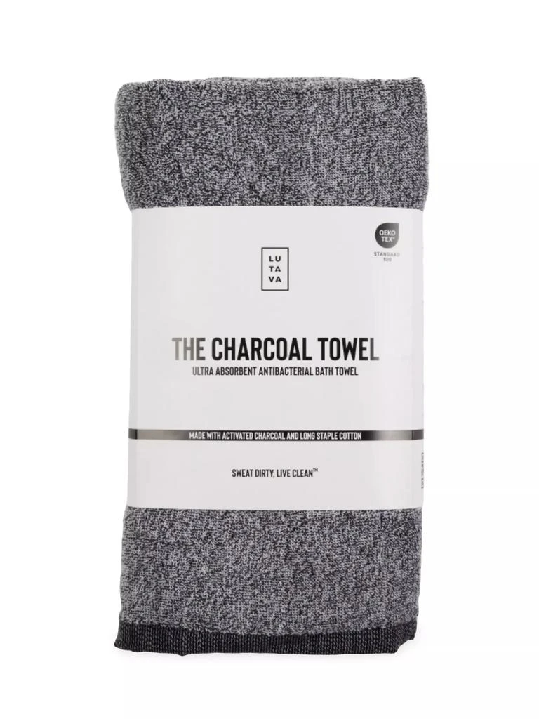 Lutava The Charcoal Bath Towel 1