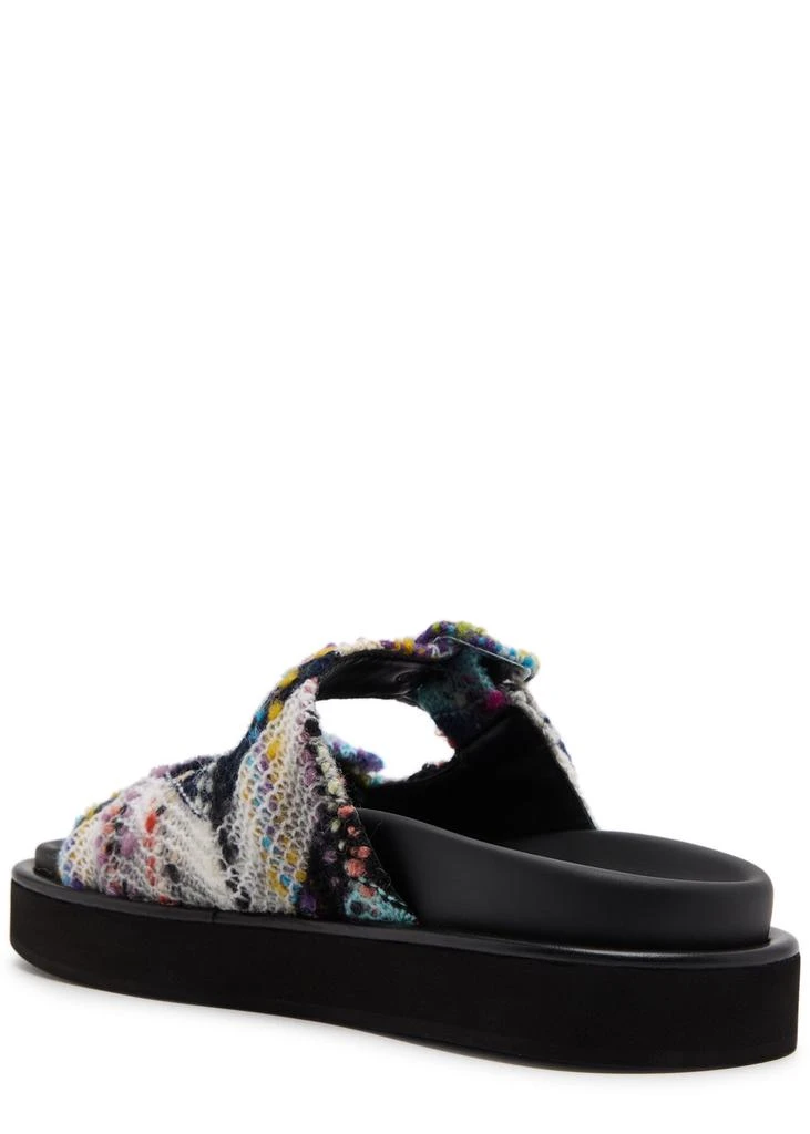 Missoni Clea bouclé knitted sliders  2