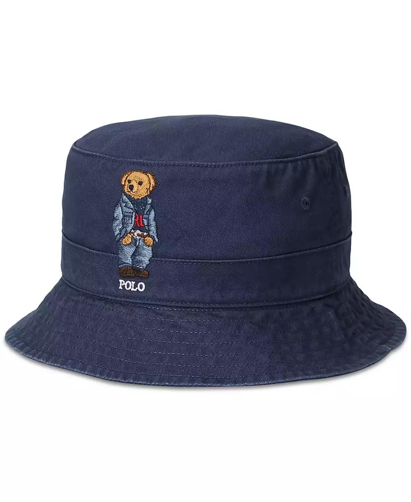 Ralph Lauren Men's Polo Bear Twill Bucket Hat